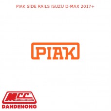 PIAK SIDE RAILS FITS ISUZU D-MAX 2017+